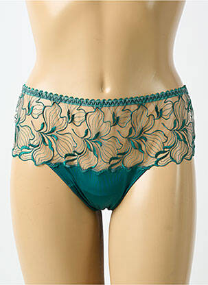 Shorty broderie vert PRIMADONNA femme