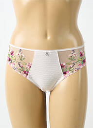 Culotte broderie rose FANTASIE femme