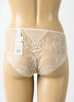 Culotte broderie beige WACOAL femme