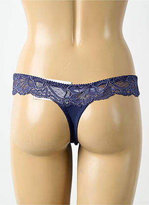 Tanga tanga bleu PRIMADONNA femme