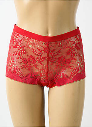 Shorty rouge WACOAL femme