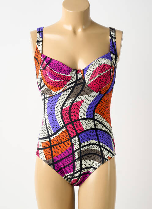 Maillot de bain 1 pièce rose ROSE POMME femme