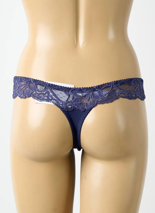Tanga tanga bleu PRIMA DONNA femme