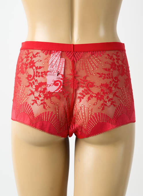 Shorty rouge WACOAL femme