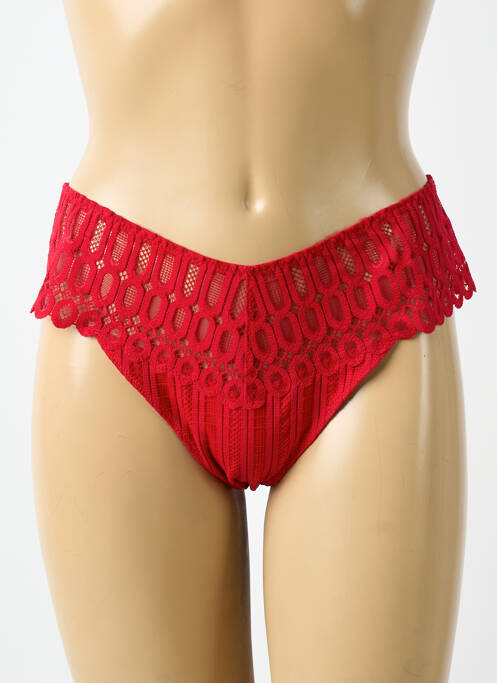 Tanga rouge PRIMA DONNA femme