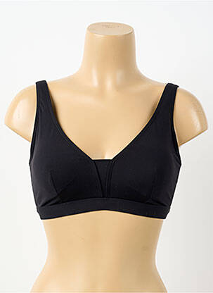 Haut de maillot de bain stretch haut soutien-gorge moulé noir PRIMADONNA femme