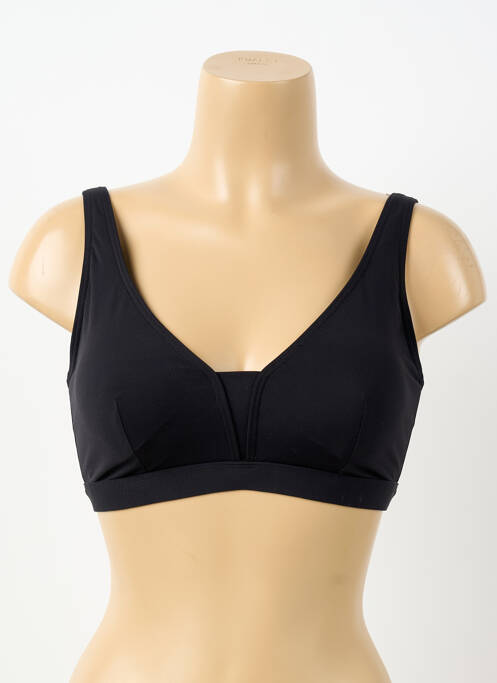 Haut de maillot de bain stretch haut soutien-gorge moulé noir PRIMADONNA femme