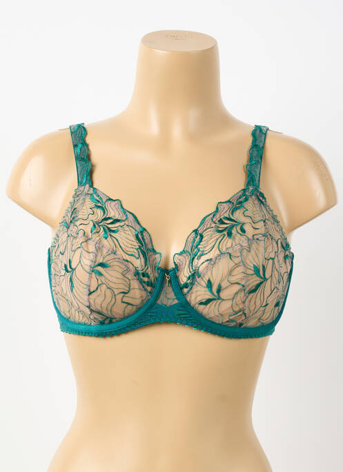 Soutien-gorge légère et transparente haut soutien-gorge emboitant vert PRIMADONNA femme