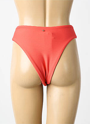 Bas de maillot de bain tissage satiné bikini rose SEAFOLLY femme
