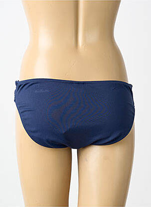 Bas de maillot de bain tissage satiné culotte bleu SEAFOLLY femme