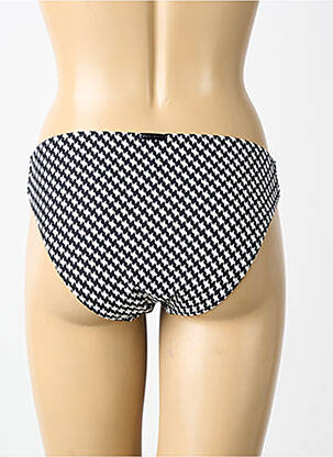 Bas de maillot de bain imprimé fantaisie culotte noir WATERCULT femme