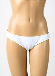 Bas de maillot de bain tissage satiné culotte blanc SEAFOLLY femme