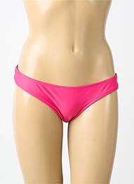 Bas de maillot de bain tissage satiné culotte rose SEAFOLLY femme