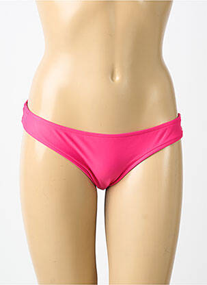 Bas de maillot de bain tissage satiné culotte rose SEAFOLLY femme