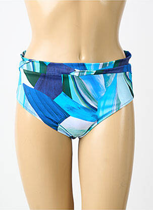 Bas de maillot de bain imprimé fantaisie culotte bleu FANTASIE femme