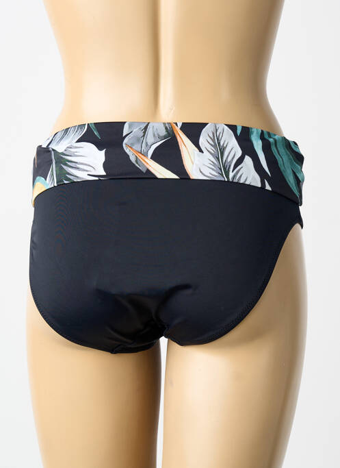 Bas de maillot de bain effet matière satinée culotte noir FANTASIE femme