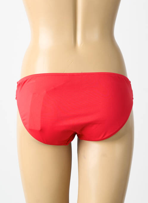 Bas de maillot de bain tissage satiné culotte rouge SEAFOLLY femme