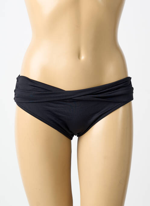 Bas de maillot de bain tissage satiné culotte noir SEAFOLLY femme