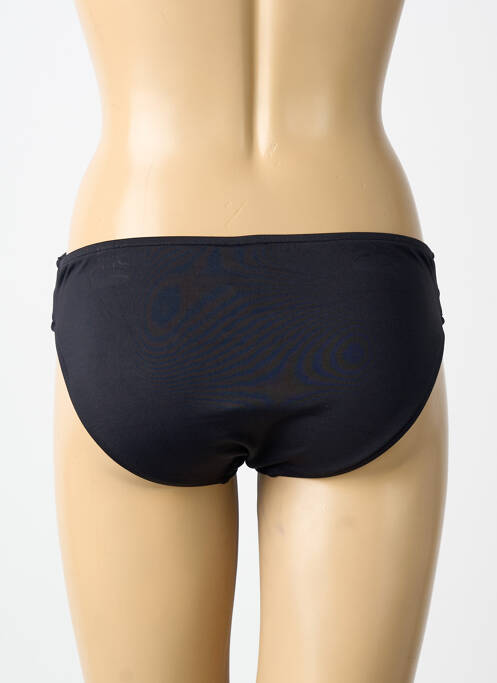 Bas de maillot de bain tissage satiné culotte noir SEAFOLLY femme