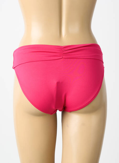 Bas de maillot de bain tissage satiné culotte rose SEAFOLLY femme