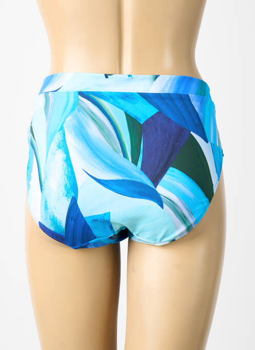 Bas de maillot de bain imprimé fantaisie culotte bleu FANTASIE femme