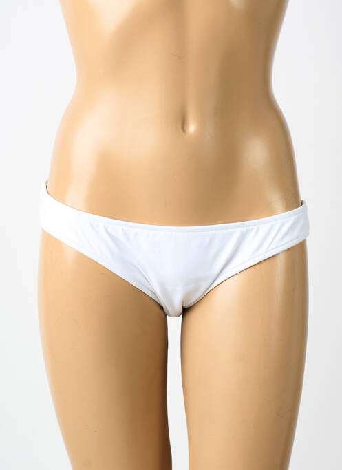Bas de maillot de bain blanc SEAFOLLY femme