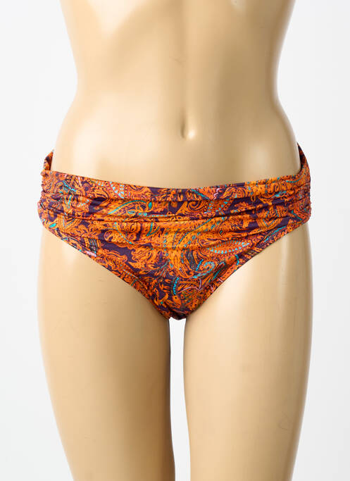 Bas de maillot de bain orange BLUELOBSTER femme