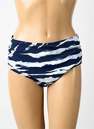 Bas de maillot de bain imprimé fantaisie culotte bleu FANTASIE femme