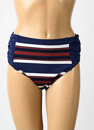 Bas de maillot de bain tissage satiné culotte bleu FANTASIE femme