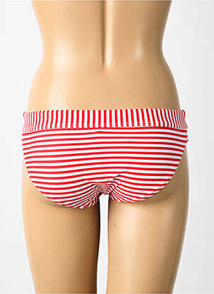 Bas de maillot de bain tissage satiné culotte rouge SEAFOLLY femme