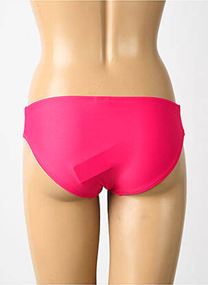 Bas de maillot de bain tissage satiné culotte rose SEAFOLLY femme
