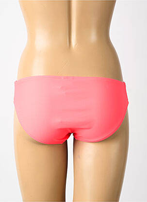 Bas de maillot de bain tissage satiné culotte rose clair SEAFOLLY femme