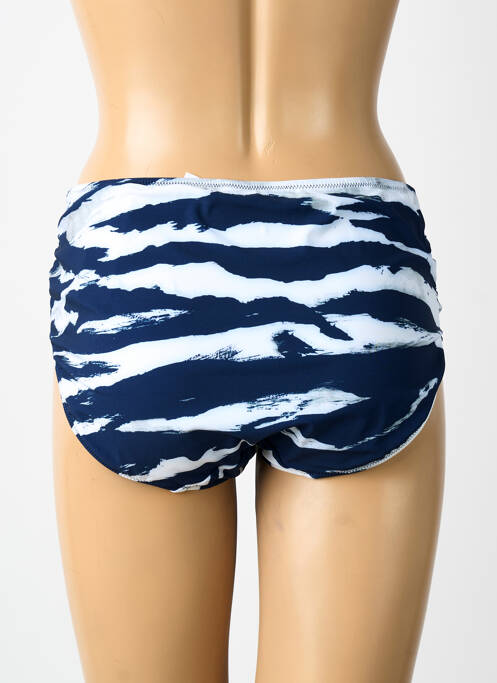 Bas de maillot de bain imprimé fantaisie culotte bleu FANTASIE femme