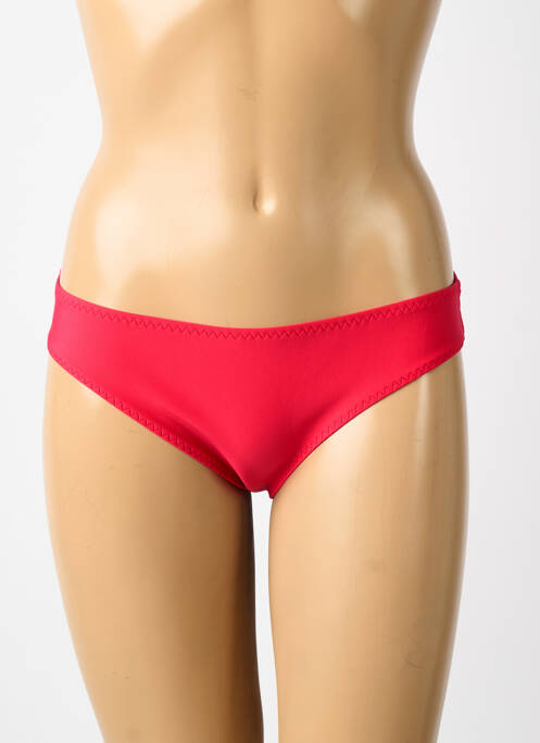 Bas de maillot de bain tissage satiné culotte rose SIMONE PERELE femme