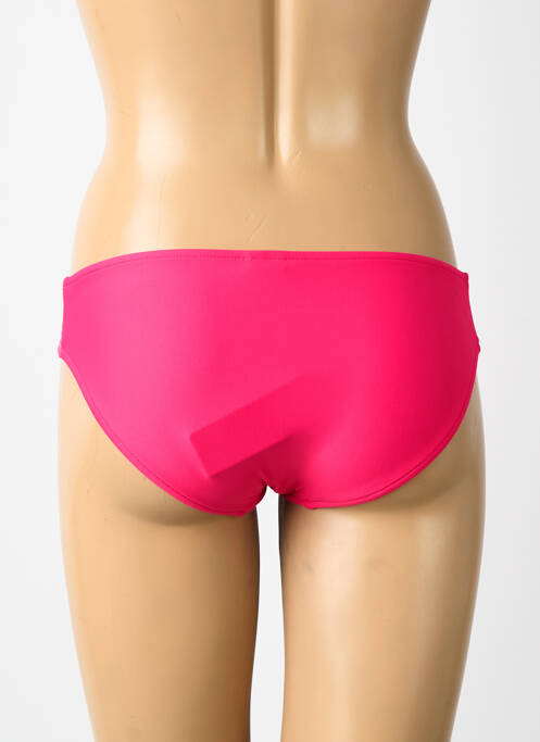 Bas de maillot de bain tissage satiné culotte rose SEAFOLLY femme