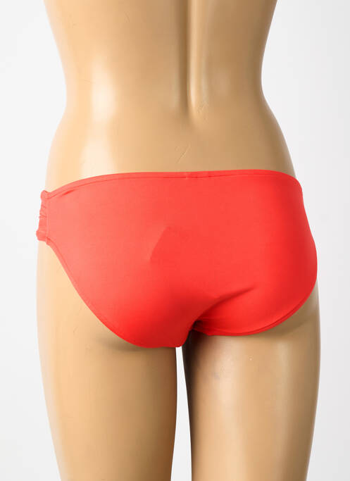 Bas de maillot de bain tissage satiné culotte orange SEAFOLLY femme