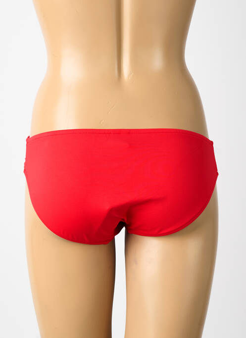 Bas de maillot de bain tissage satiné culotte rouge SEAFOLLY femme