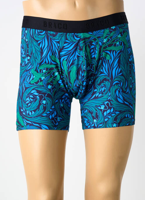 Boxer bleu LOUISA BRACQ homme