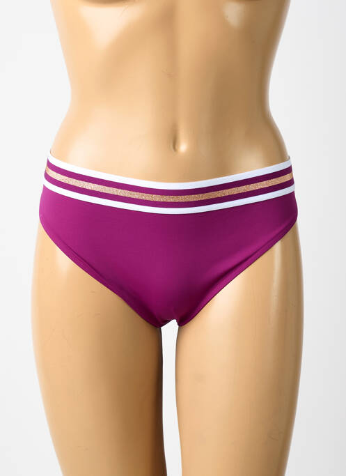 Bas de maillot de bain violet LISE CHARMEL femme