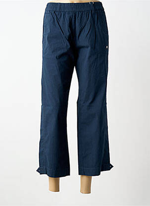 Pantacourt stretch taille normale bleu SHEEGO femme