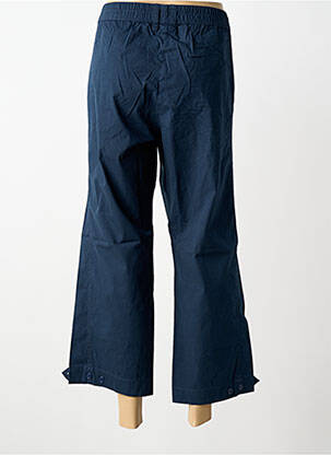 Pantacourt stretch taille normale bleu SHEEGO femme