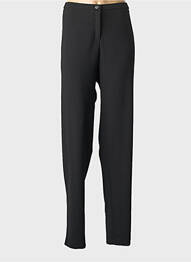 Pantalon droit stretch taille normale noir MERI & ESCA femme
