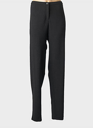 Pantalon droit stretch taille normale noir MERI & ESCA femme