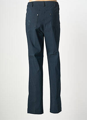 Pantalon droit stretch taille normale bleu NO SECRET femme