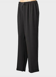 Pantalon droit stretch taille normale noir SEE YOU femme
