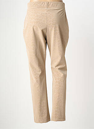 Pantalon droit stretch taille normale beige SEE YOU femme