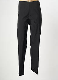 Pantalon droit stretch taille normale noir NO SECRET femme