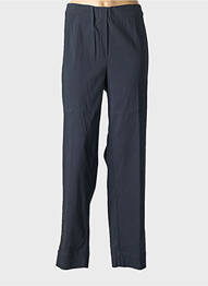 Pantalon droit stretch taille normale bleu NO SECRET femme