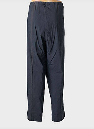 Pantalon droit stretch taille normale bleu NO SECRET femme