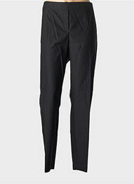 Jegging tissage popeline taille normale noir ADELINA BY SCHEITER femme